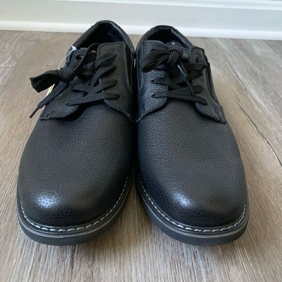 NWT Nunn Bush Casual Dress Comfort Work Shoe Leather Black Size 12 Wide main image 7